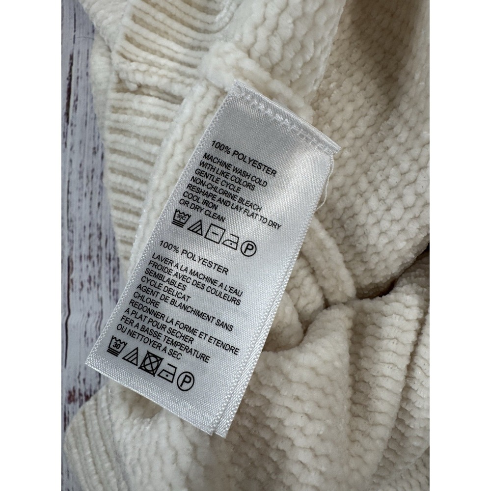 Tommy Bahama Sweater‎ Womens Medium Cream Ivory Pullover Knit - Picture 11 of 12